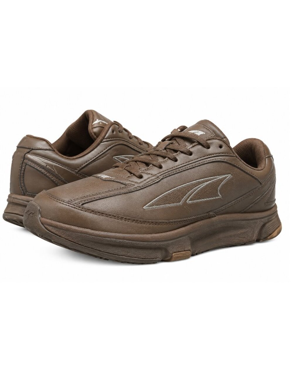 Apex Men's Brown Orthopedic Diabetic Walking Shoes Sneakers Size 12.5M